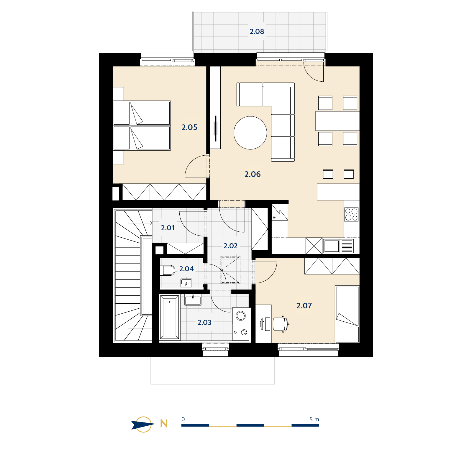 1302 second floor
